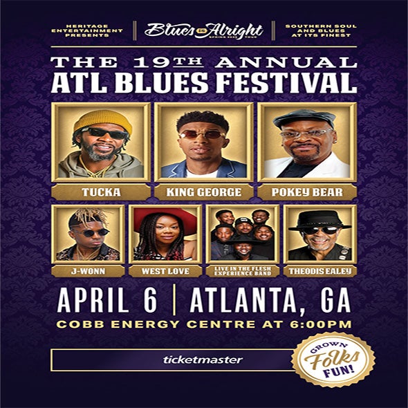 The 19th Annual ATL Blues Festival | Cobb Energy Centre